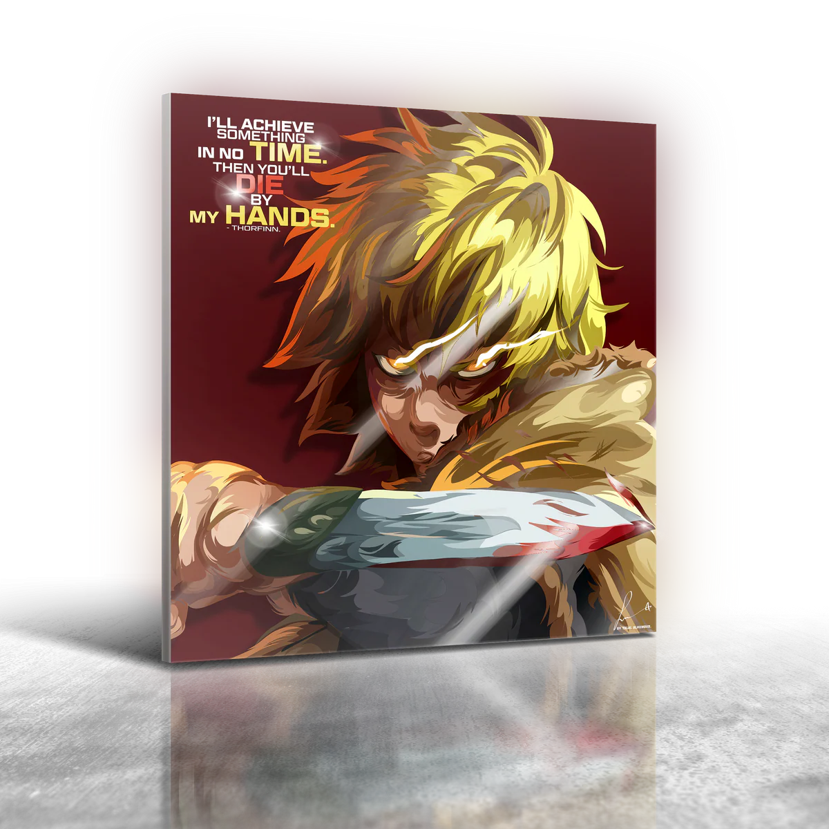 Vinland Saga - Thorfinn Frameless Art Painting (30x30cm)