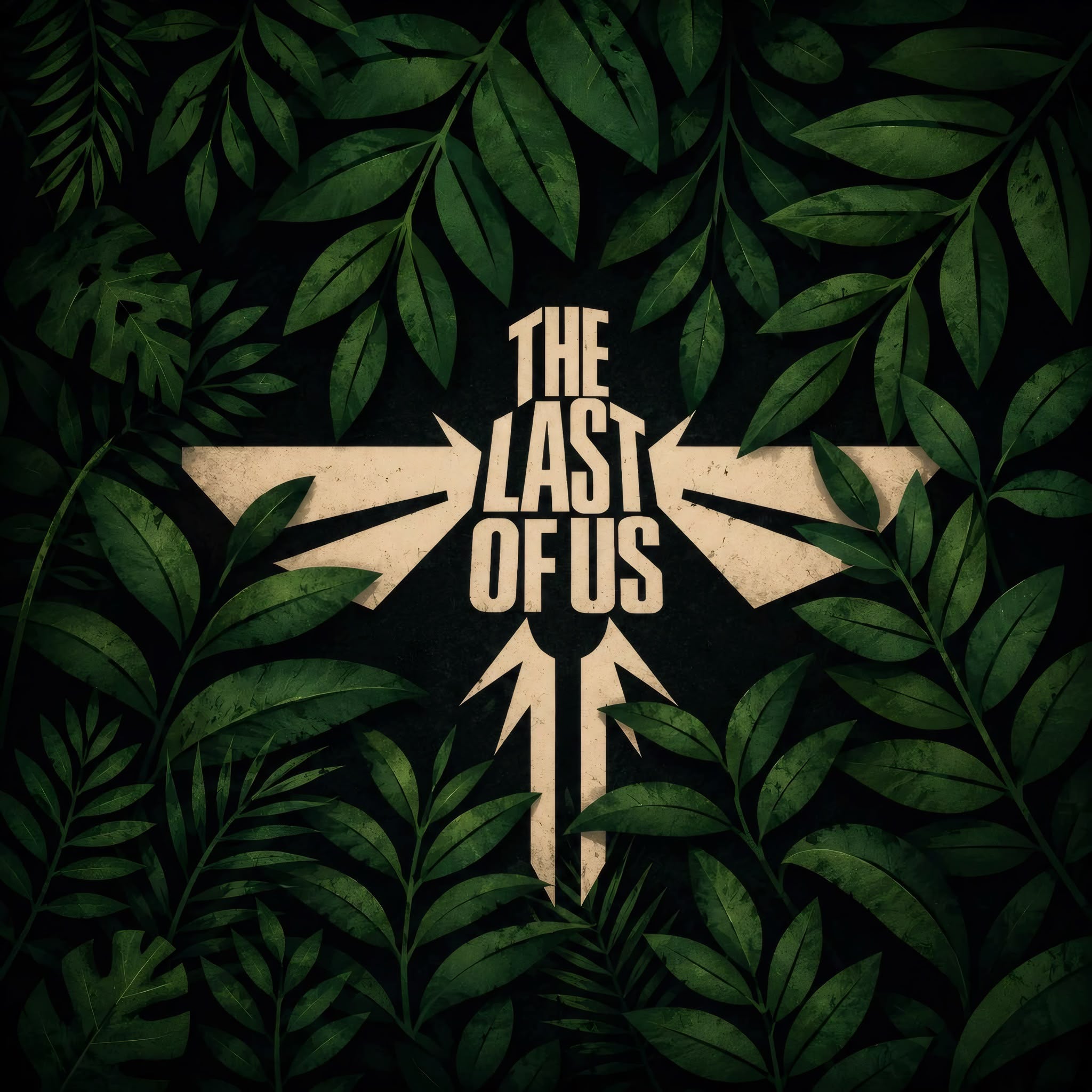 The Last Of Us: Logo Frameless Art Painting on Acrylic Sheet (30x30cm)