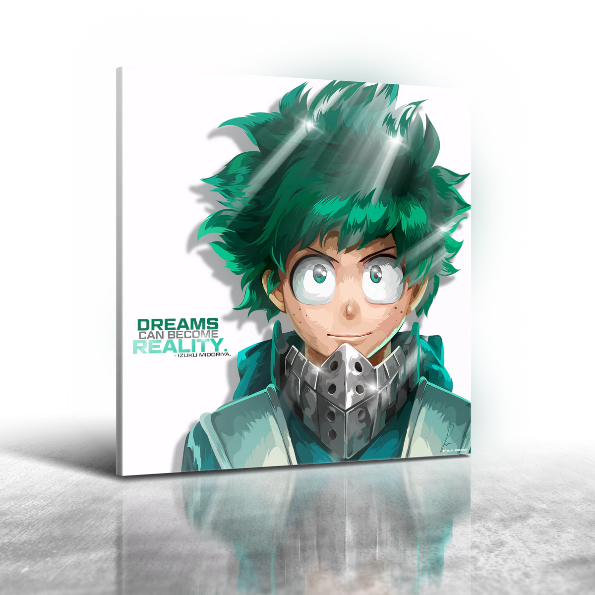 My Hero Academia Izuku Midoriya
Frameless Art Painting (30*30 cm)
