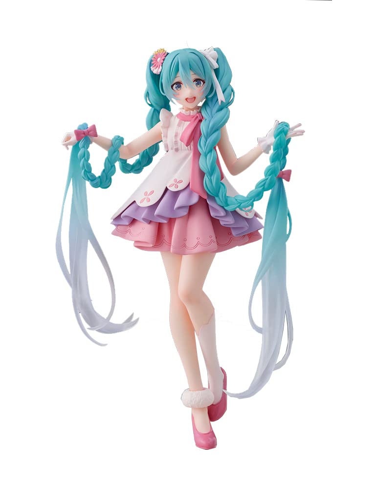 Anime Hatsune Miku - Wonderland Rapunzel in Multiple Colors Figure (18cm)