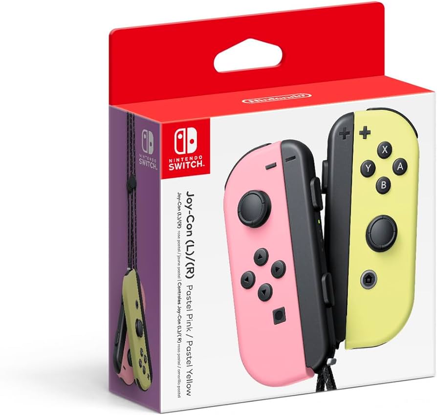 Nintendo Switch Joy-Con (L)/(R) - Pastel Pink/Pastel Yellow