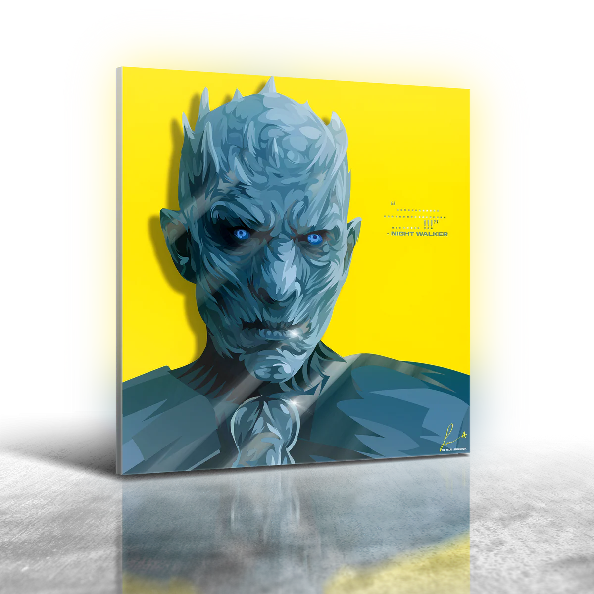 Game of Thrones - Night Walker Frameless Art Painting (30*30cm)