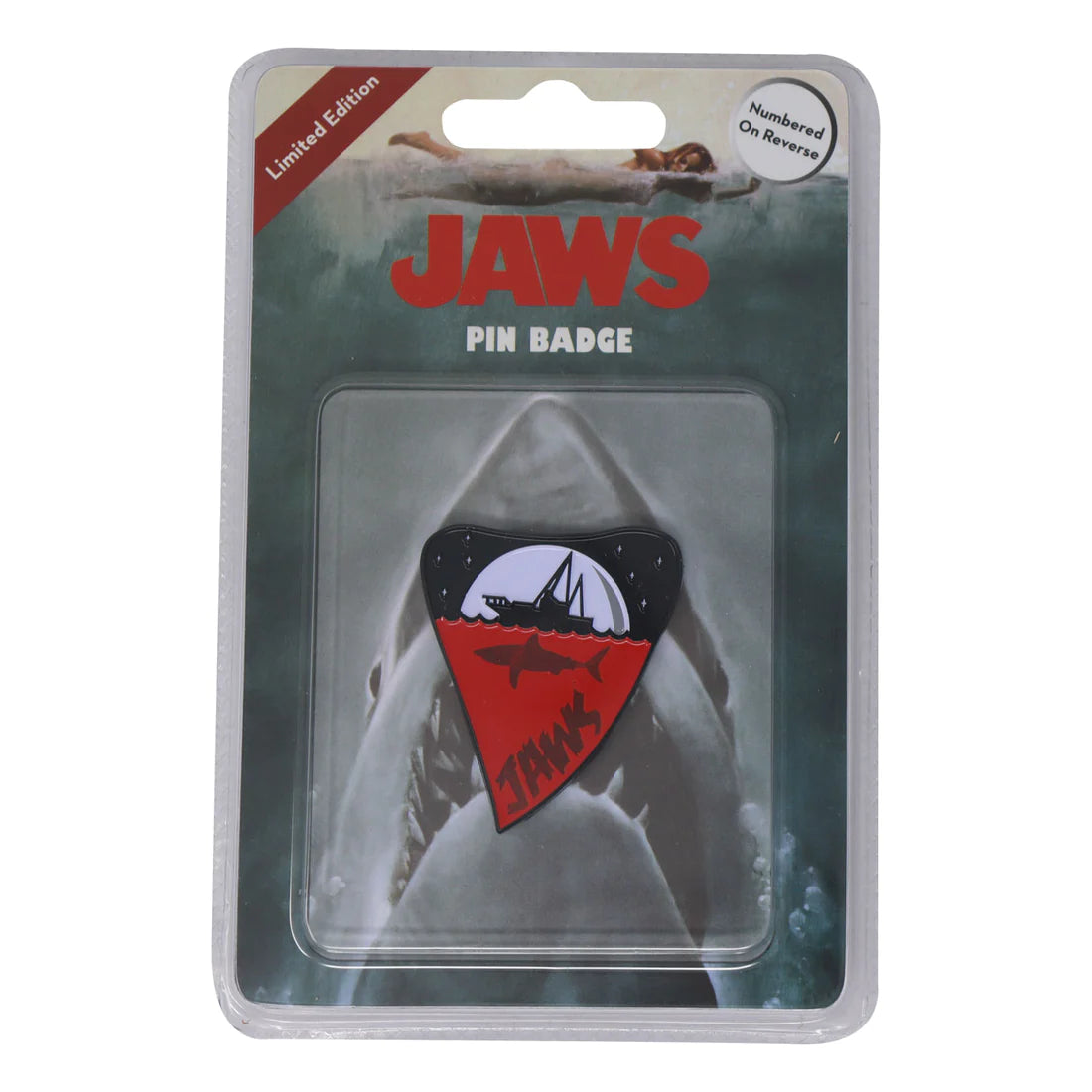 Official Jaws Limited Edition Pin Badge