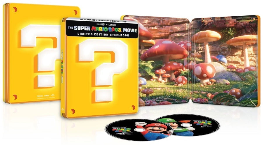 Super Mario Bros. The Movie. Limited Edition Steelbook (4K Ultra HD+Blu-Ray)