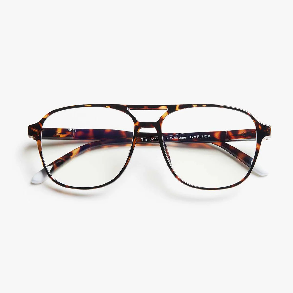 Barner Screen Glasses Brad Glossy: Tortoise