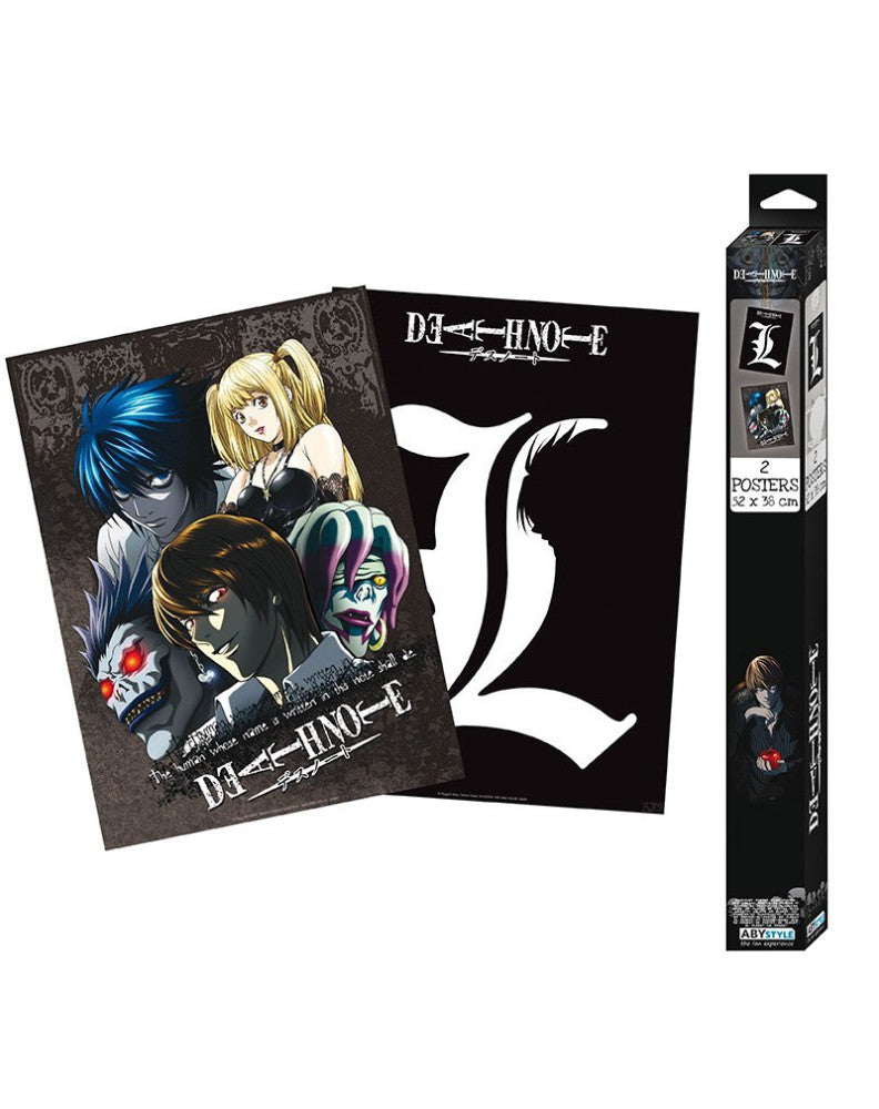 Official Anime Death Note Poster 2pcs (52 x 38cm)