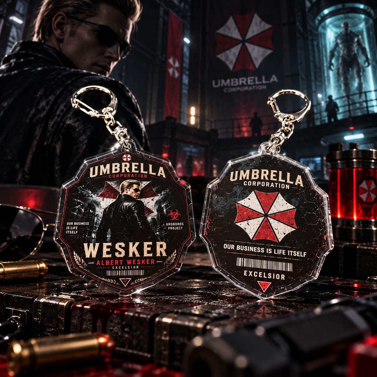 Resident Evil Keychain