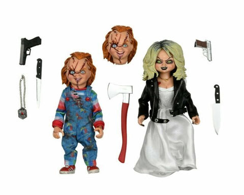 [JSM] Bride of Chucky Tiffany and Chucky Clothed Action Figures - (20cm)