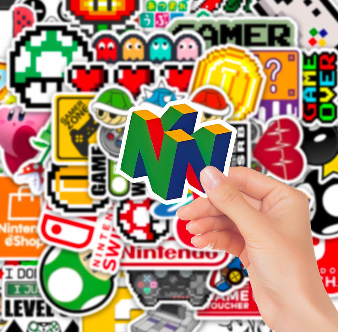 Nintendo Stickers (50pcs)