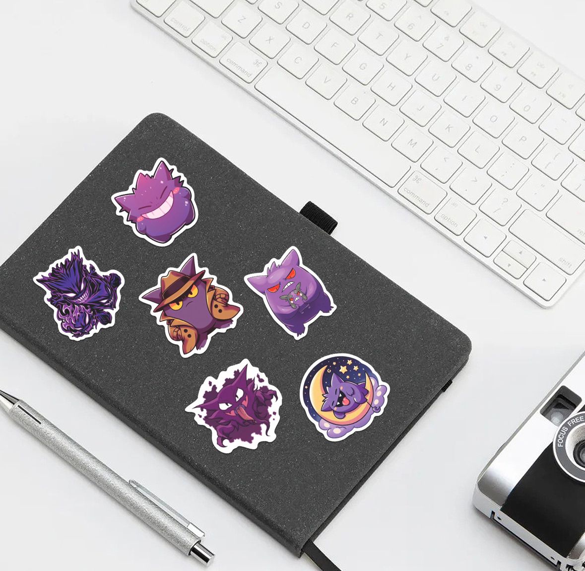 Pokemon Genger Stickers (50pcs)
