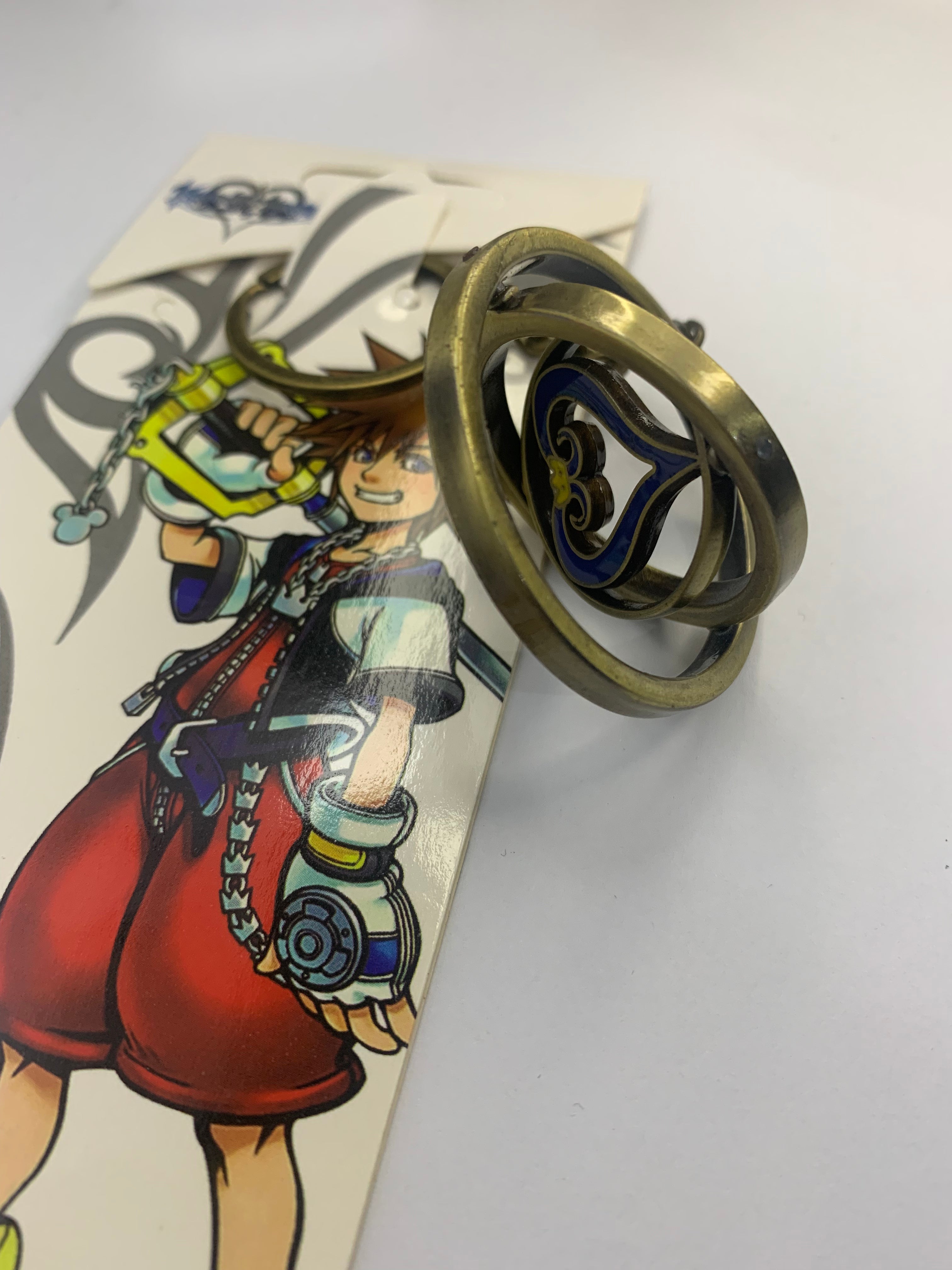 Disney Kingdom Hearts Rotating Keychain