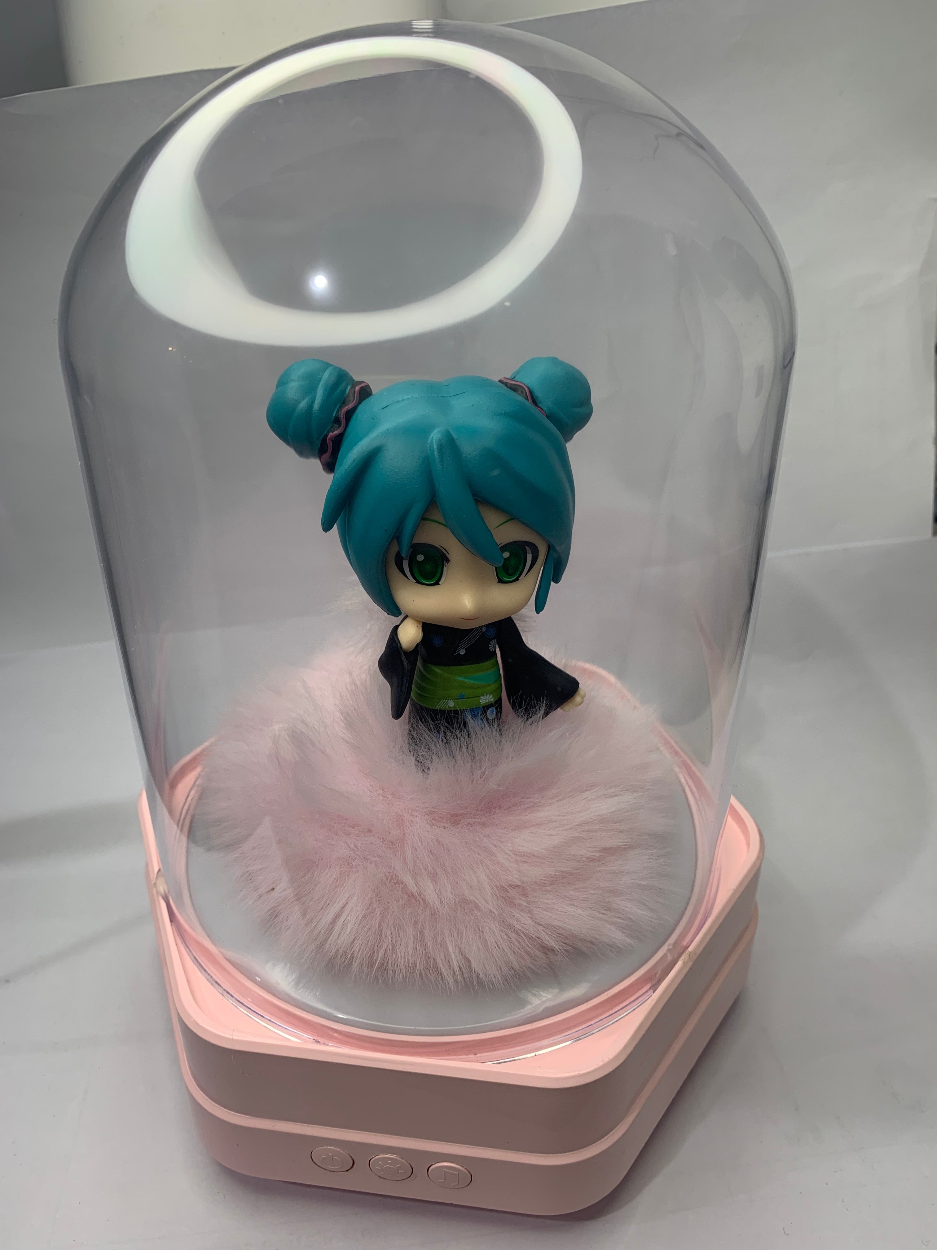 Hatsune Miku Rotating Music Night Light