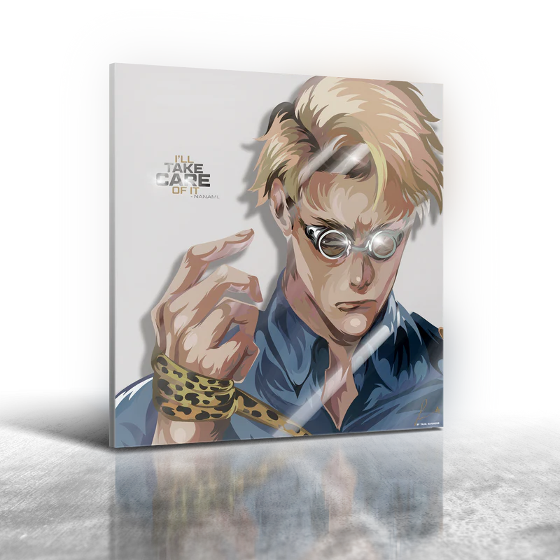 Anime Jujutsu Kaisen - Nanami Frameless Art Painting (30x30cm)