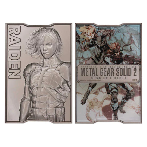 Official Metal Gear Solid 2 Raiden Ingot
