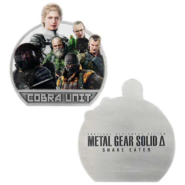 Official Metal Gear Solid Delta Cobra Unit Medallion