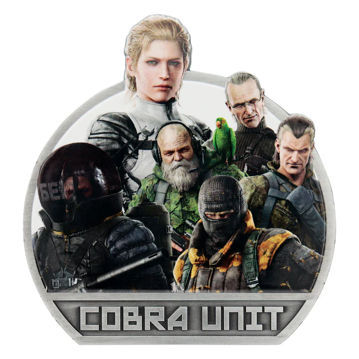 Official Metal Gear Solid Delta Cobra Unit Medallion