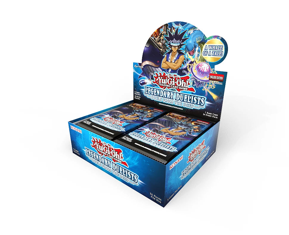 Konami Yu‑Gi‑Oh! Trading card game Booster: Legendary Duelists: Duels From the Deep (1pcs)