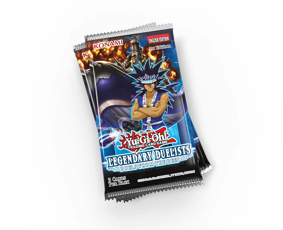 Konami Yu‑Gi‑Oh! Trading card game Booster: Legendary Duelists: Duels From the Deep (1pcs)