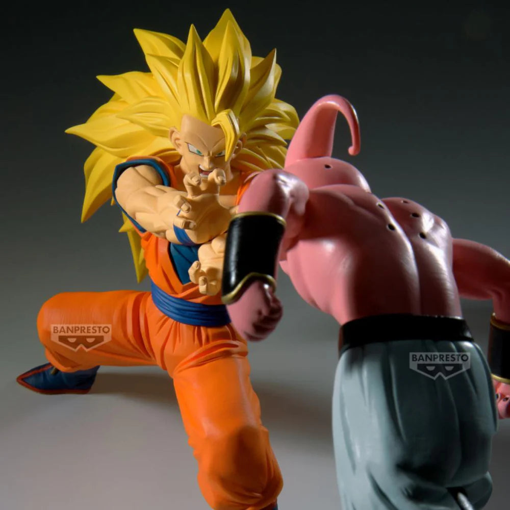 Banpresto Anime Dragon Ball Z - Match Makers Series - Son Goku & Majin Buu Figure (16x17cm)