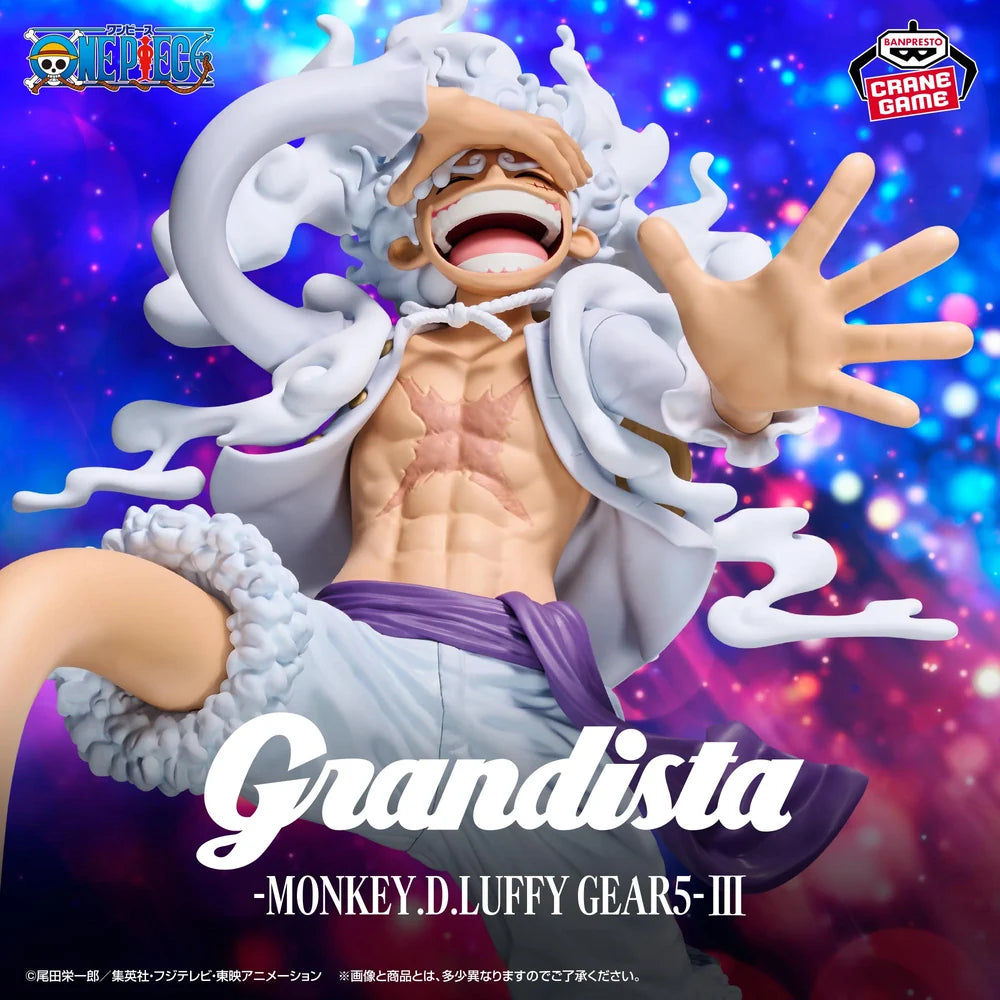 Grandista Anime One Piece - Monkey D. Luffy Gear 5 III Figure (27cm)