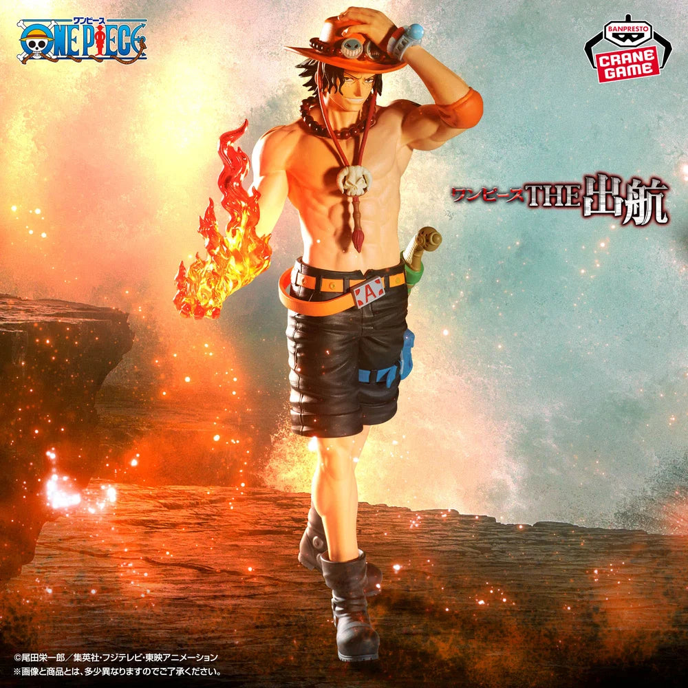 Anime One Piece The Departure Logia - Portgas D. Ace Figure (19cm)
