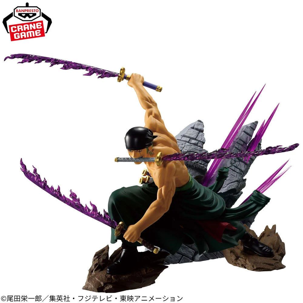 Banpresto Anime One Piece Theorama Soul Roronoa Zoro Figure (21cm)