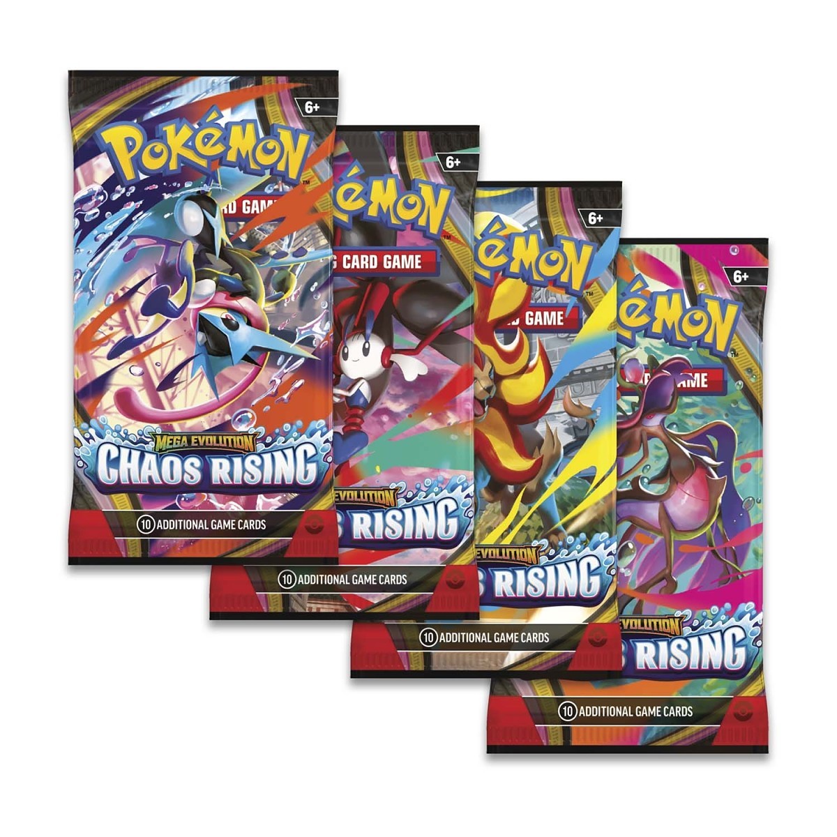 Pokemon TCG: Mega Evolution Chaos Rising Booster Card (1 Pack) English