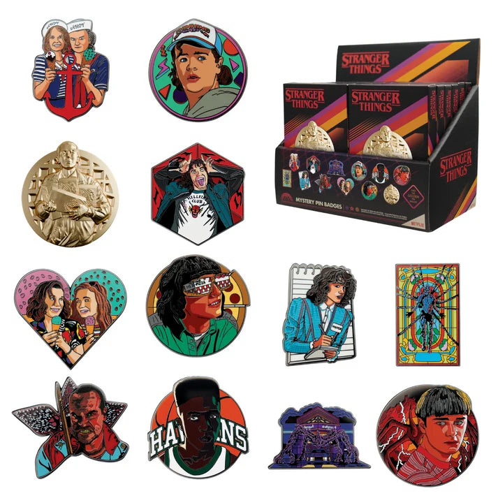 Official Stranger Things Mystery Pin Badge Blind Box (1pcs)