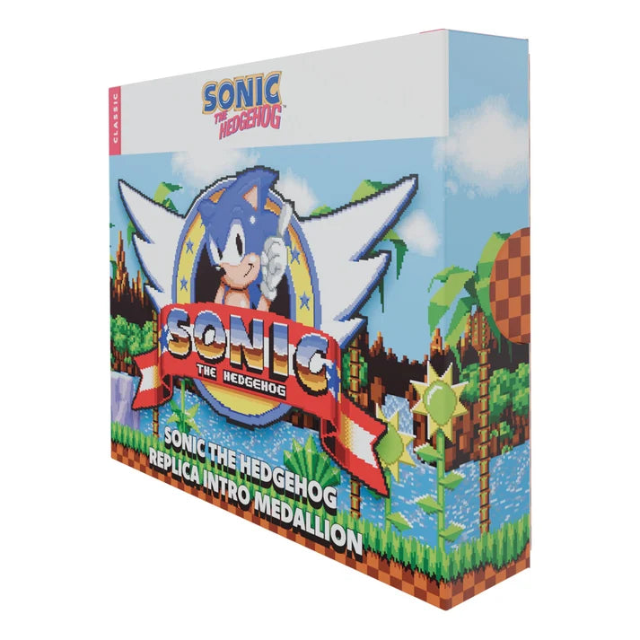 Official Sonic The Hedgehog – Original Logo Medallion