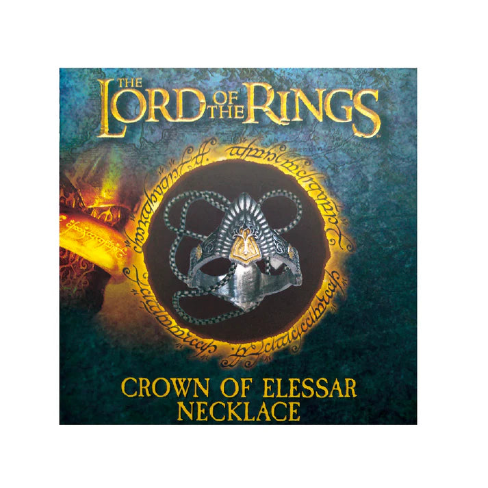 Official The Lord of the Rings Limited Edition Replica Crown of Elessar Necklace