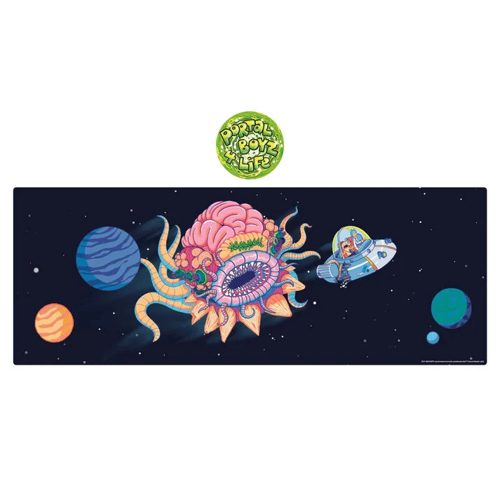 Official Rick & Morty Desk Pad & Coaster Set XL