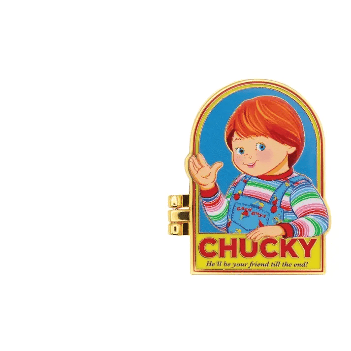 Official Chucky Limited Edition Hinged Pin Badge