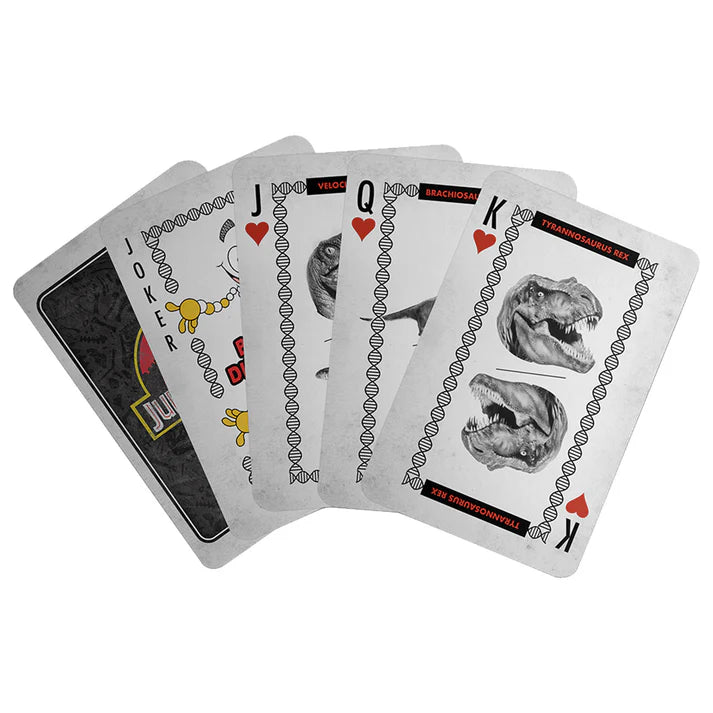 Official Jurassic Park Gift Shop Playing Cards (1 Pack)