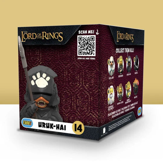 Official Lord of the Rings Uruk-Hai Pikeman Duck TUBBZ (Boxed Edition)