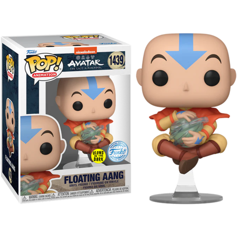 Funko Pop Anime Avatar Floating Aang (Glows In The Dark +Special Edition)