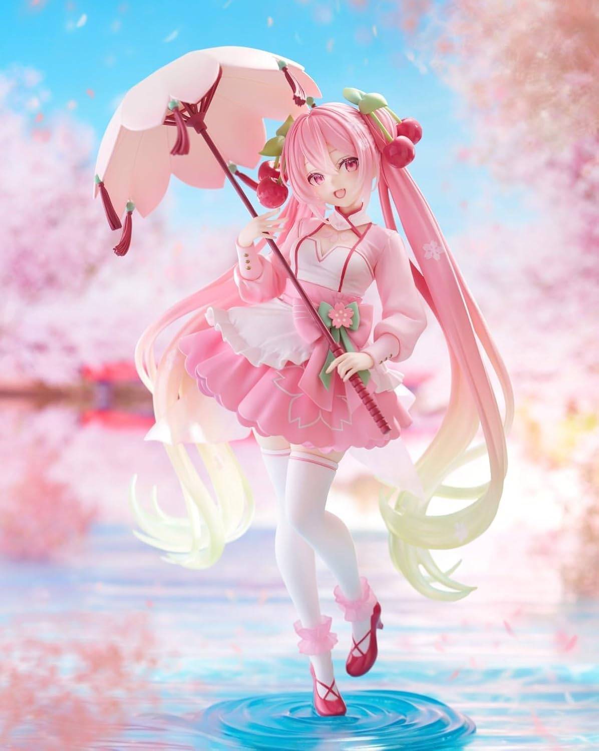 Anime Hatsune Miku - Sakura Miku Sakura Dress Ver. Figure (21cm)