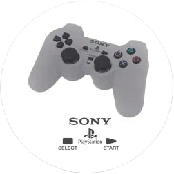 Playstation Controller Semi-Simplistic Magnet (3"x2.78")