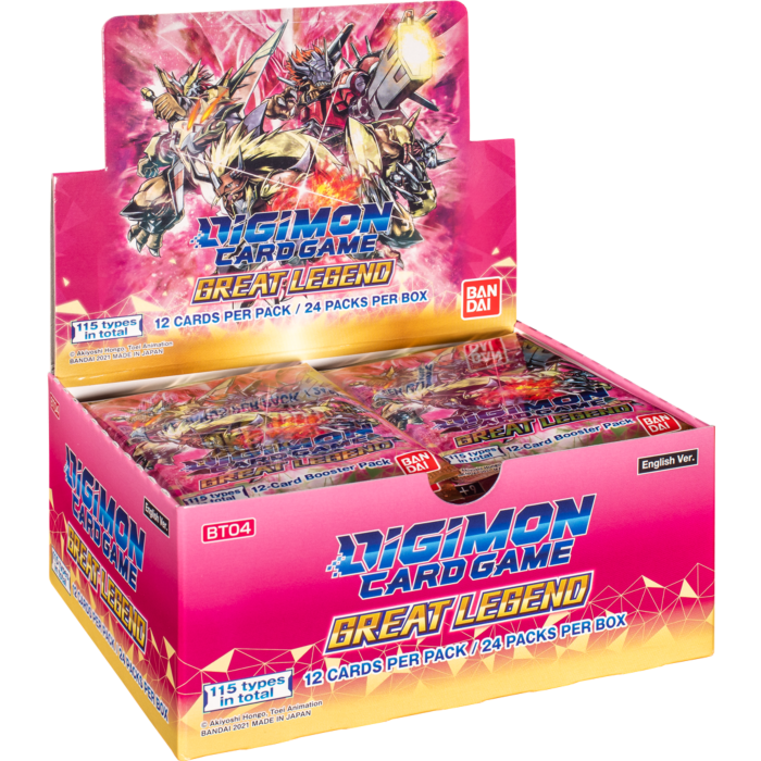Digimon - Great Legend Card Game Booster Box (1pcs)