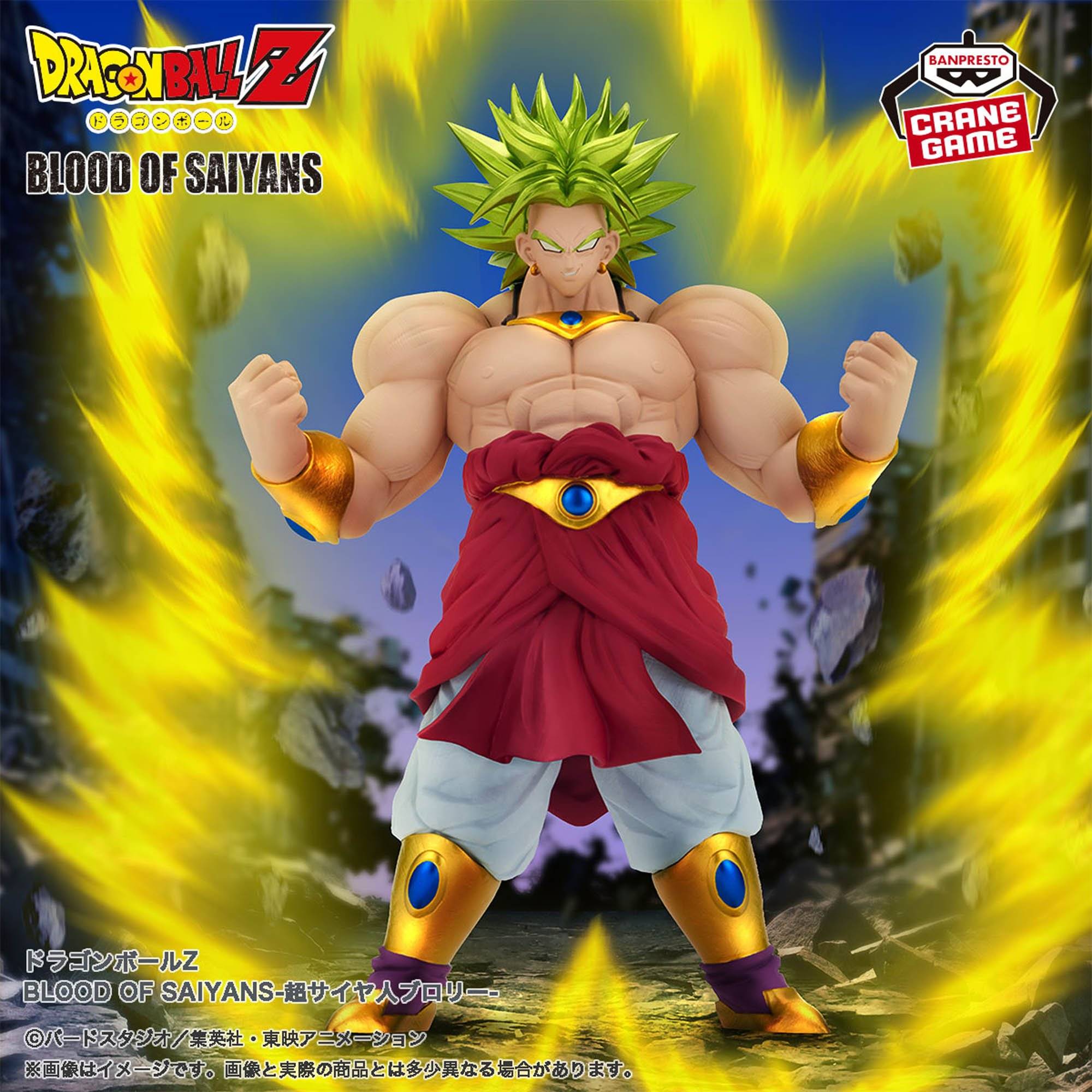 Anime Dragon Ball Z Blood of Saiyans - Super Saiyan Broly Figure (20cm)