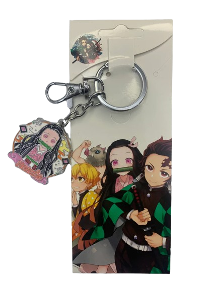 Anime Demon Slayer Nezuko Metal Keychain