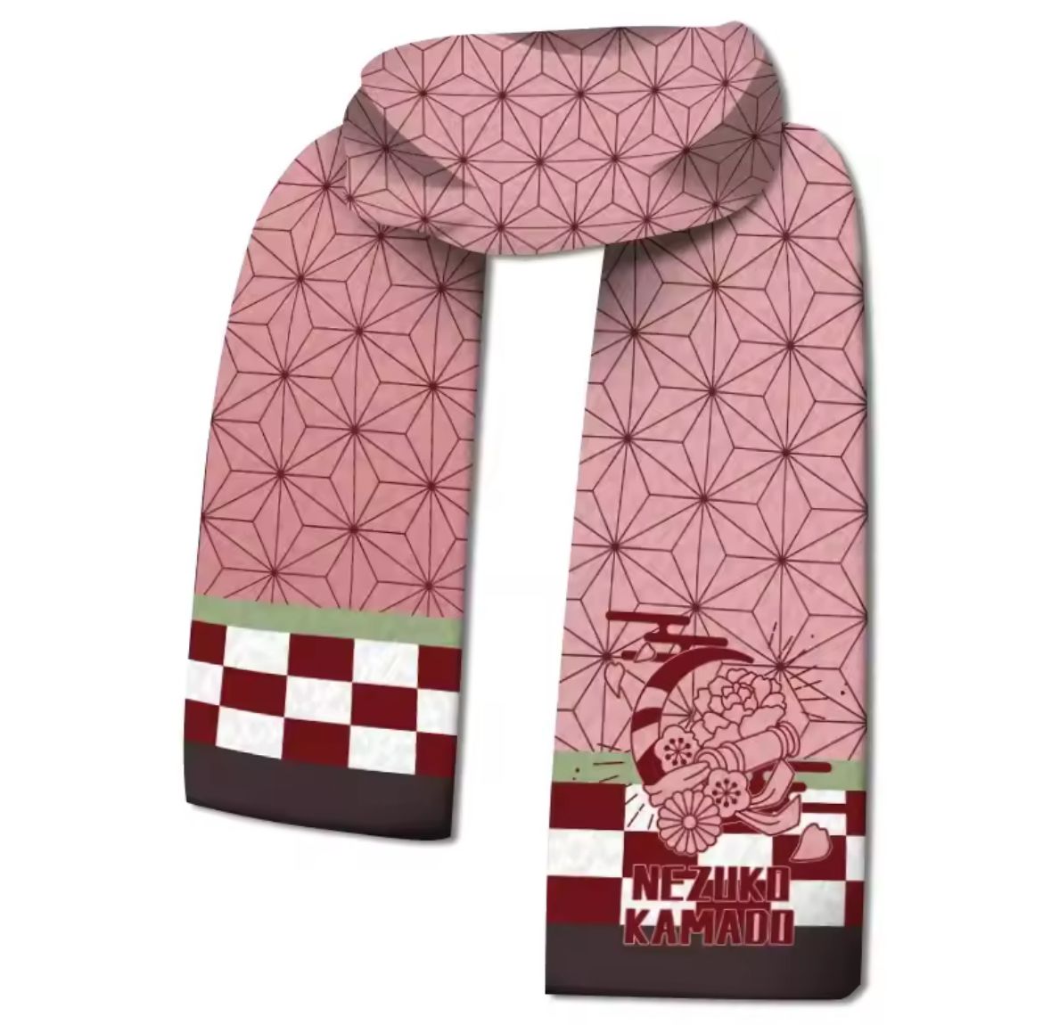 Anime Demon Slayer Nezuko Scarf