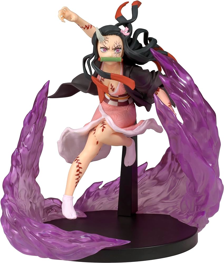 Anime Demon Slayer Kimetsu Yaiba Nezuko Kamado Figure - (18cm)
