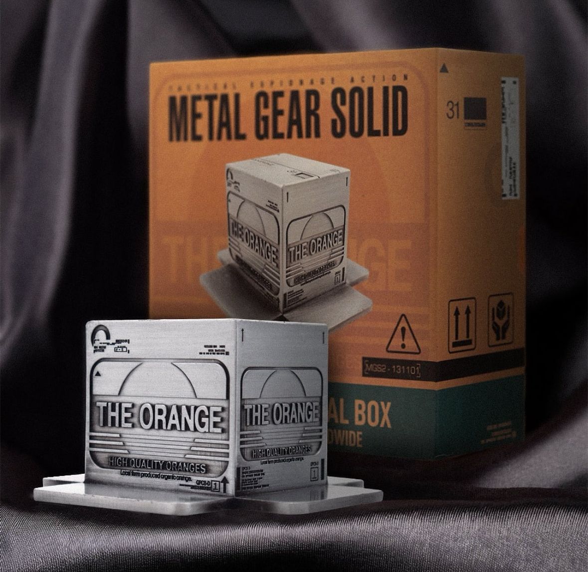Official Metal Gear Solid 2 Replica Cardboard Box Limited to 2,001 pieces