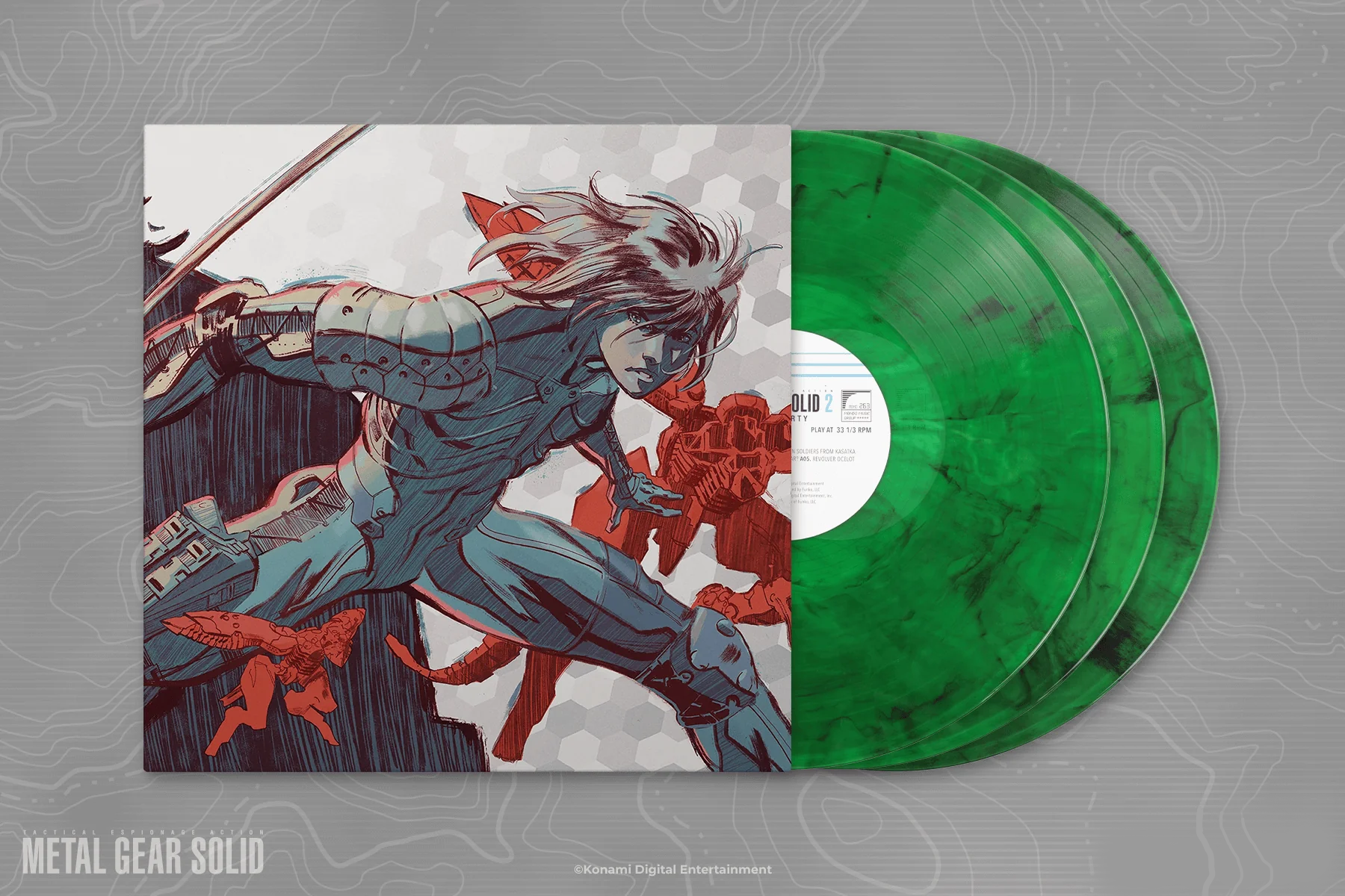 Metal Gear Solid 2: Sons of Liberty – Original Video Game Vinyl Soundtrack 3XLP