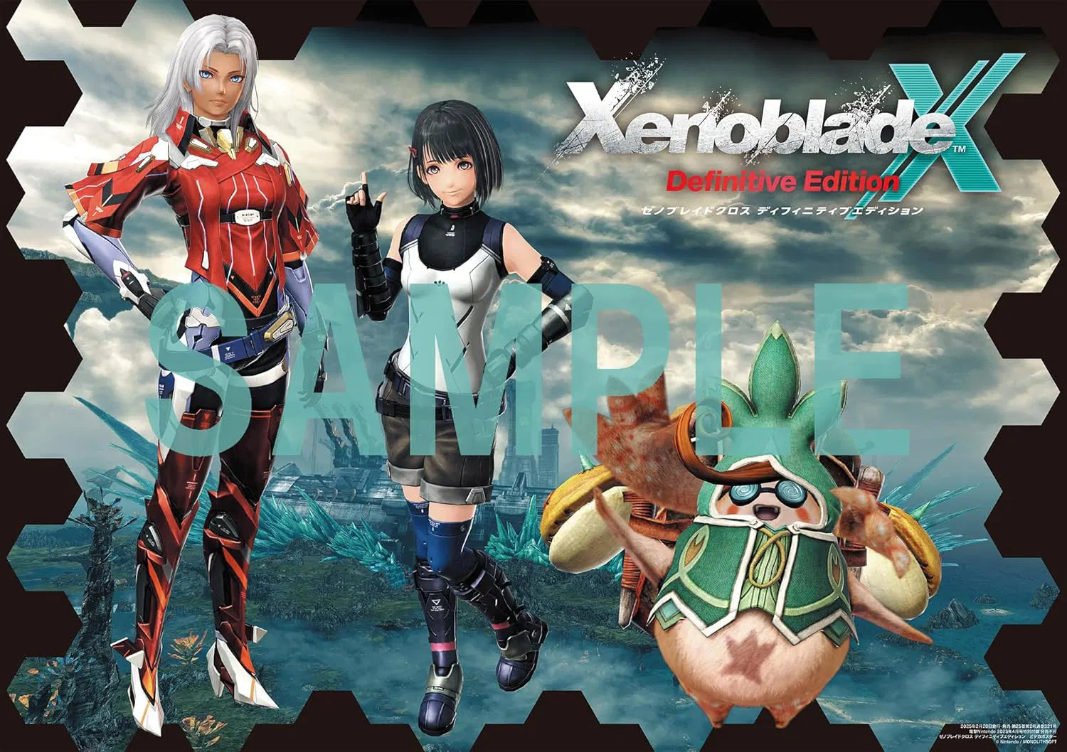 Xenoblade X Definitive Edition Special Posters and Magazine Japanese