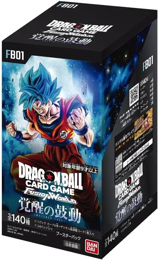 Dragon Ball Super TCG Card Game Fusion World - FB-01 Awakened Pulse Booster (1pack) Japanese