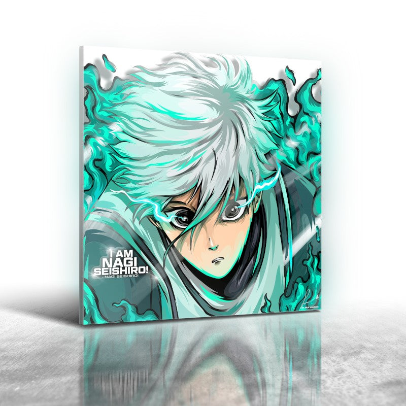 Anime Blue Lock - Nagi Seishiro Frameless Art Painting (30*30 cm)