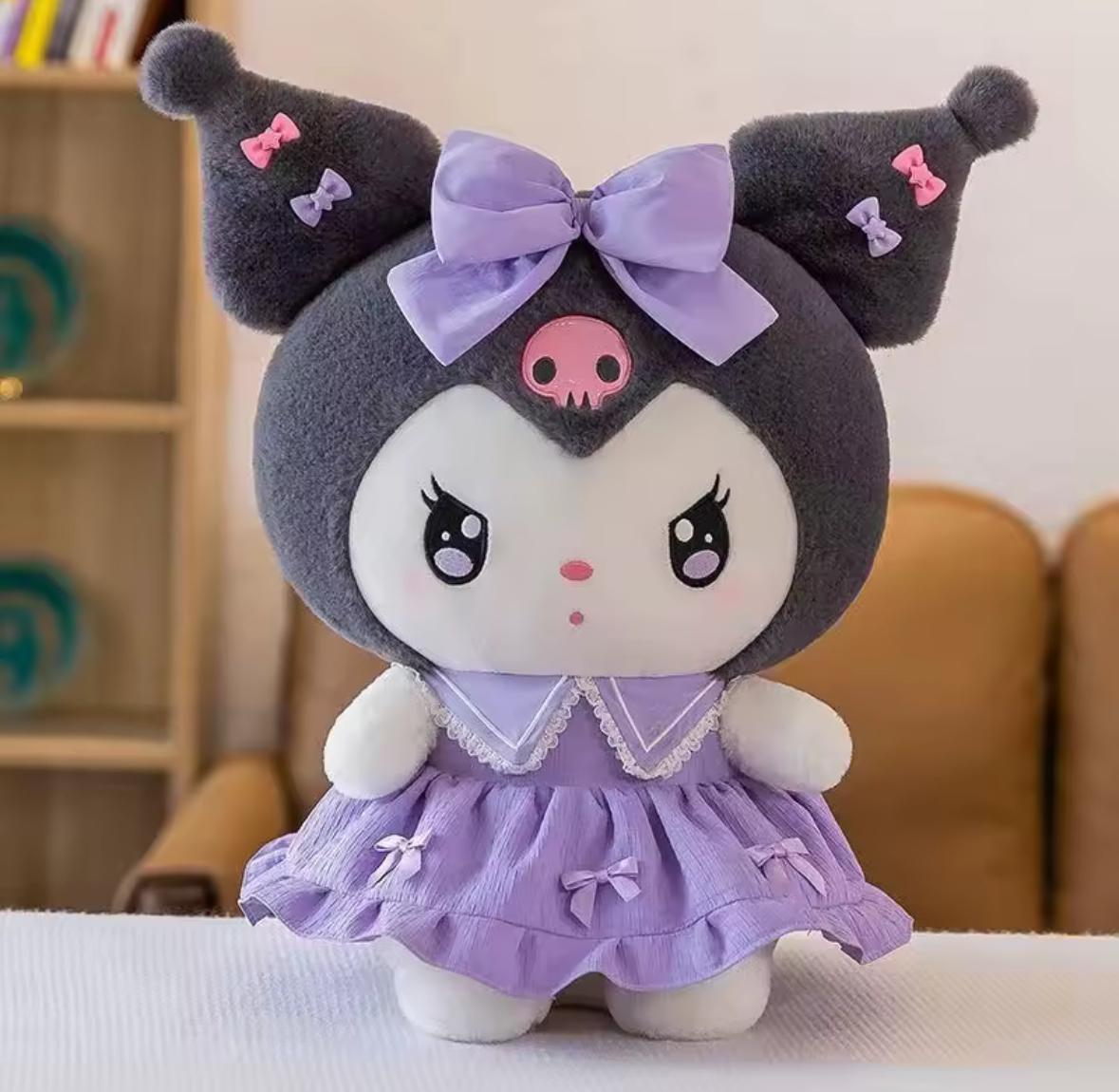 Hello Kitty Kuromi Plush Toy (30cm)