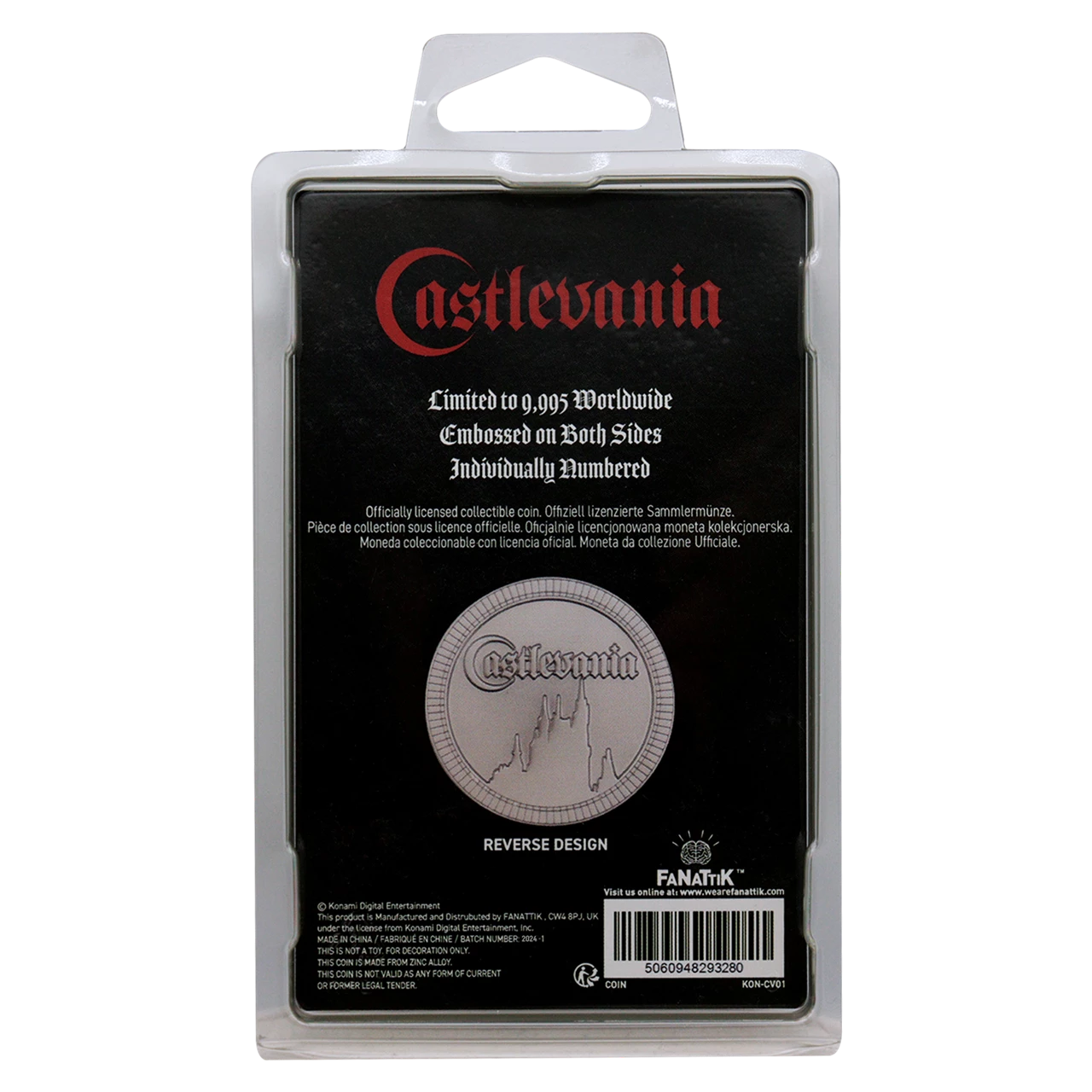 Official Castlevania Limited Edition Collectible Coin (Limited to 9,995 Worldwide)