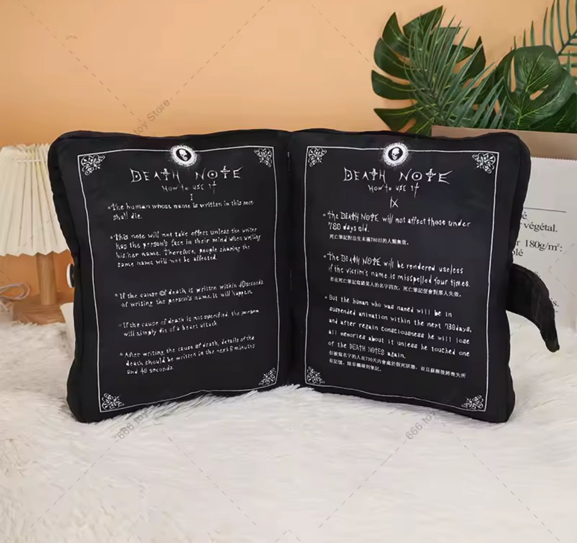 Anime Death Note Plush Pillow